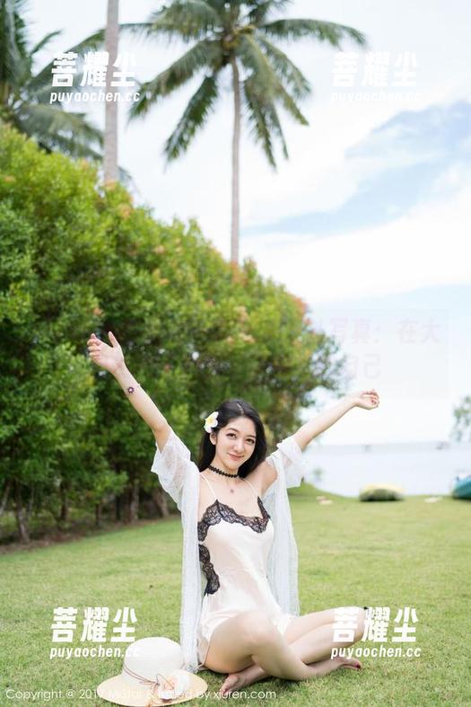 MiStar魅妍社 - 黄乐然户外写真：在大自然中“丢失”了有趣的自己