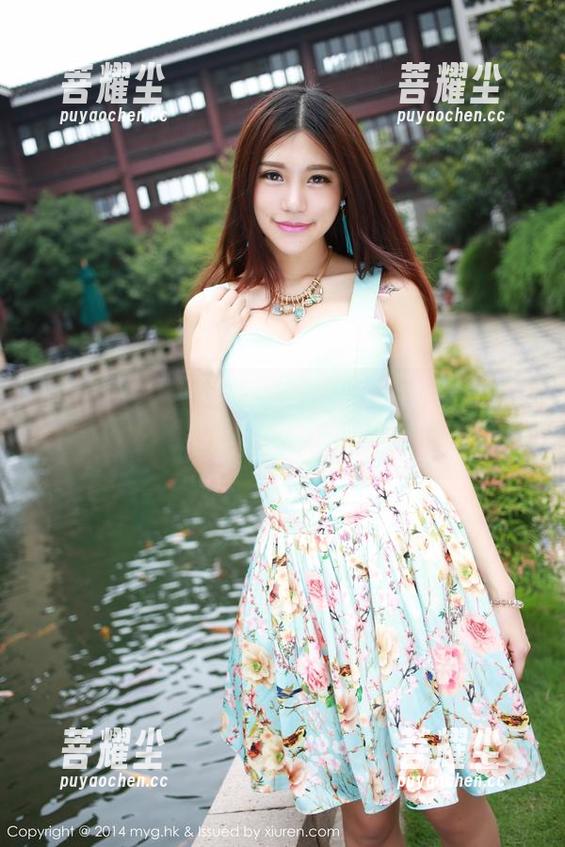 MyGirl美媛馆 - 和服里的栗子Riz，私拍秀场难得的一丝尴尬，你看出了吗？