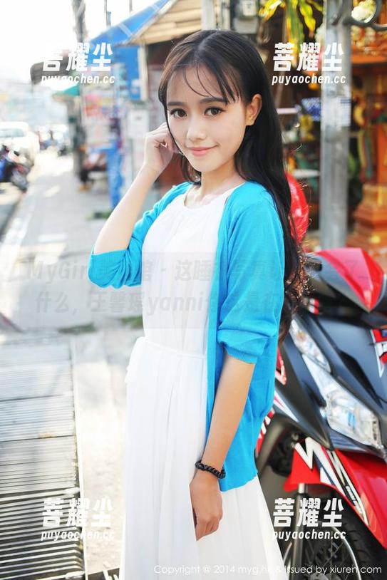 MyGirl美媛馆 - 这睡衣写真让人误会了什么，王馨瑶yanni你这是在暗示啥？
