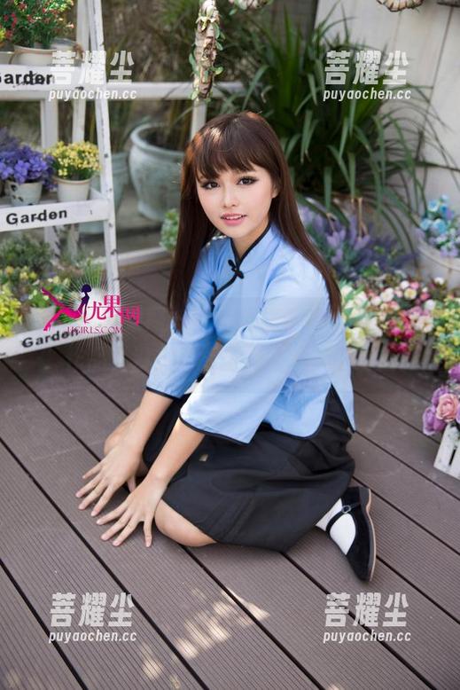 UGirls尤果网 - 噢，孟思雨和她的“纯白”作品，没想到无圣光也可以这么美。