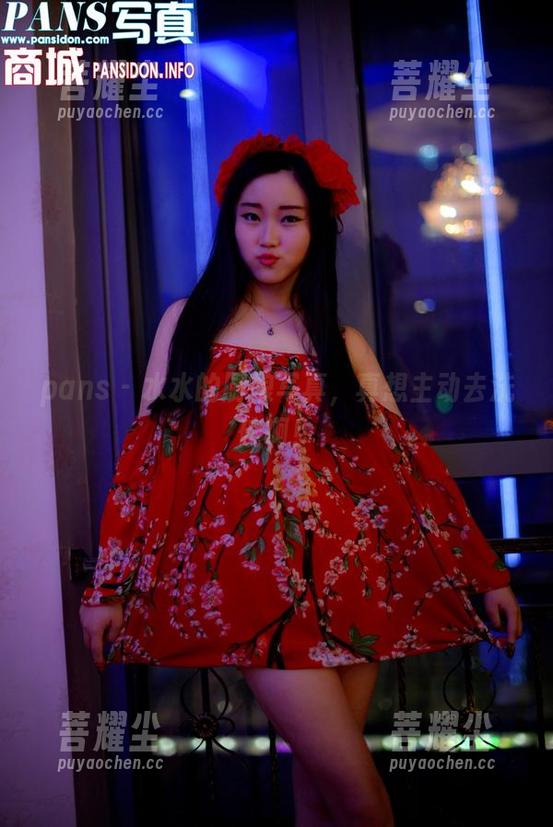 pans - 水水的厨娘写真，真想主动去洗碗啊！