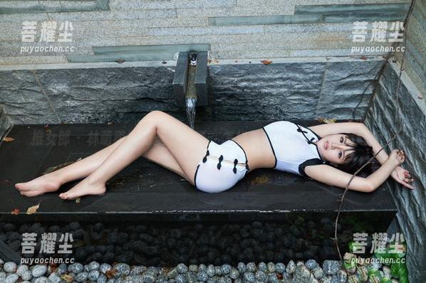 推女郎 - 林萌萌的万圣节写真，怎样才能让无圣光更有趣呢？