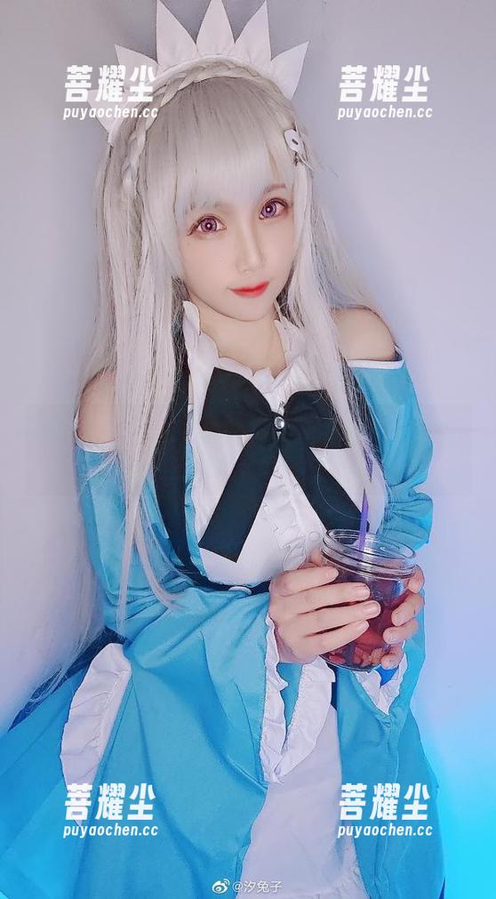 当汐兔子遇上女王：这组写真和你想象的不太一样！